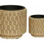 Poly Rattan planter