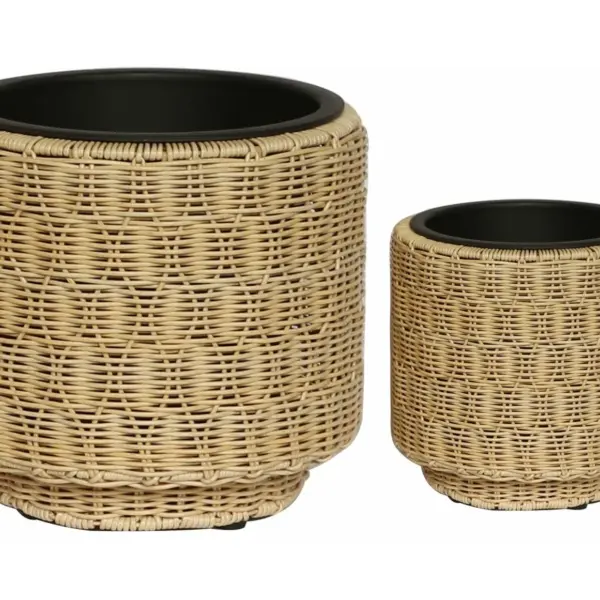 Poly Rattan planter