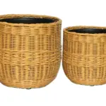 Poly Rattan planter