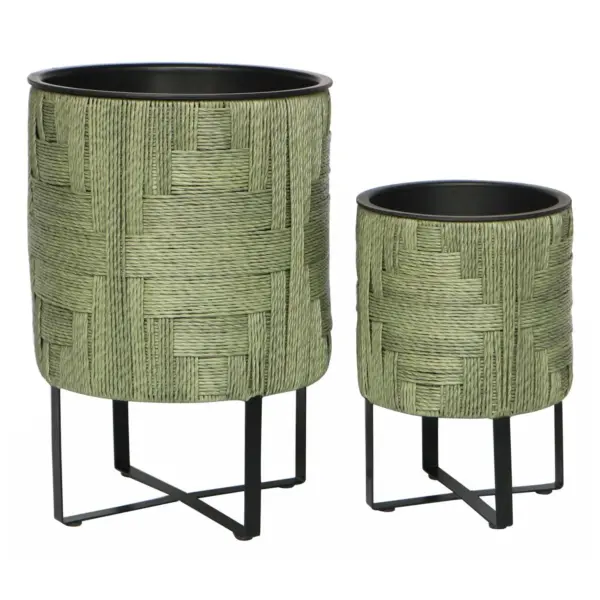 Poly Rattan planter