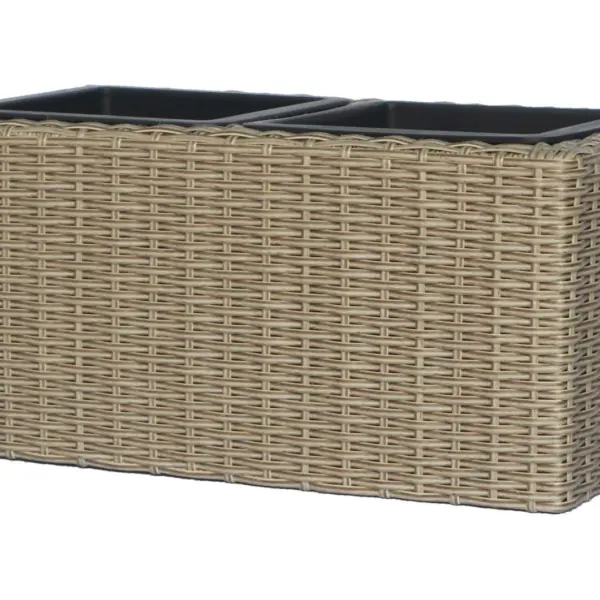 Poly Rattan planter shown within supplier group reference