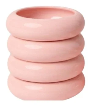 Small Ceramic Decorative Pot complete set