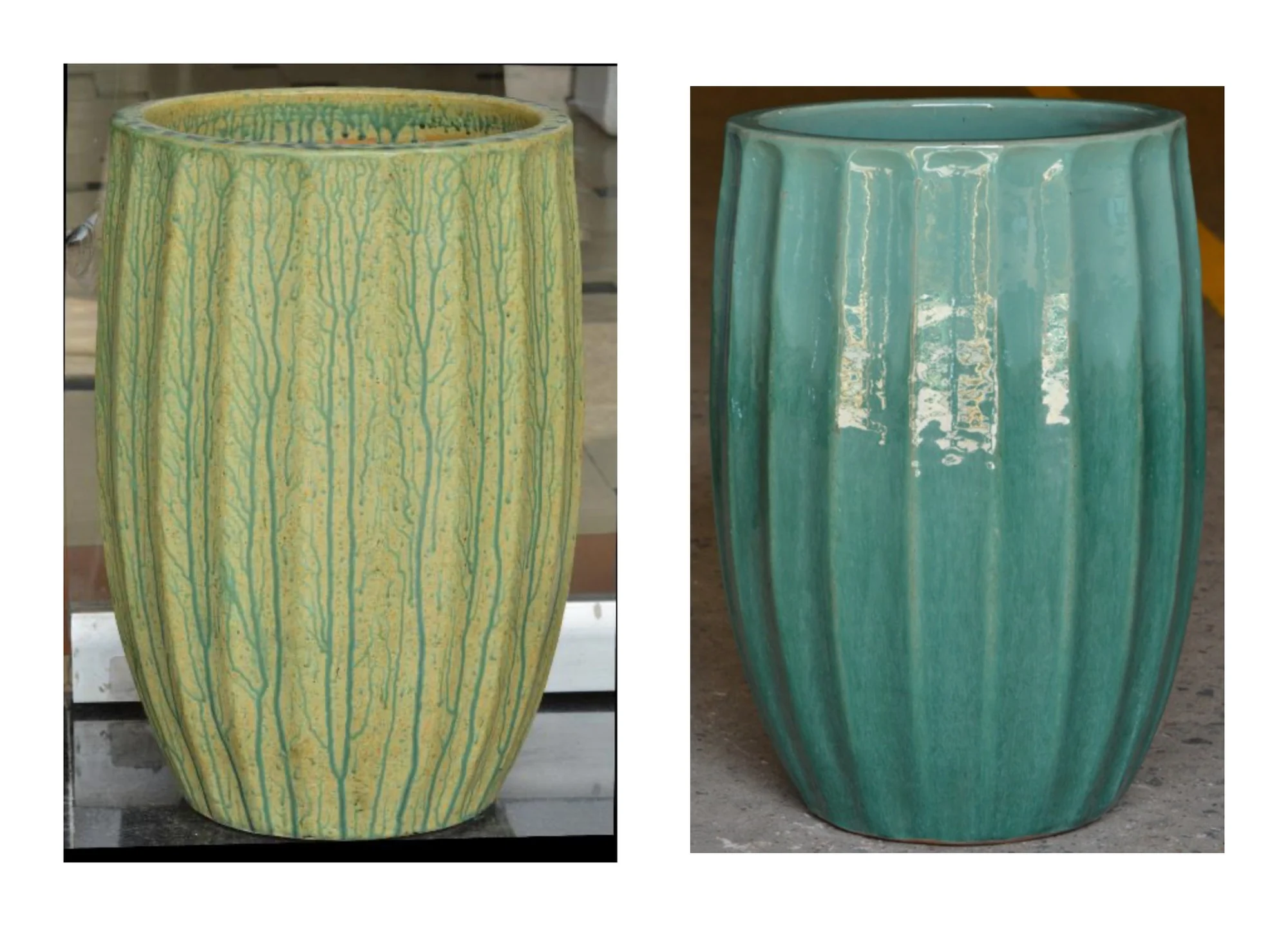 Tall Ceramic Decorative Planter Tall Ceramic Decorative Planter